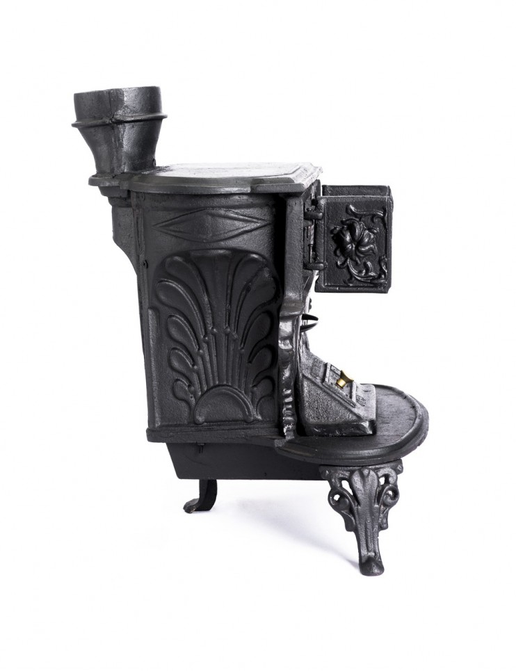 Chimenea a Leña en Hiero Fundido Andina