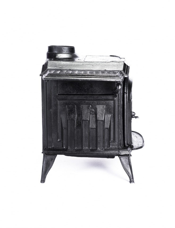 Chimenea a Leña en Hiero Fundido Canadiense