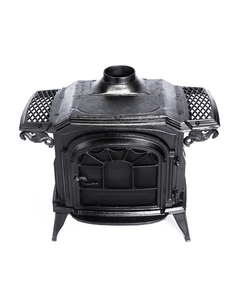 Chimenea a Leña en Hiero Fundido Canadiense