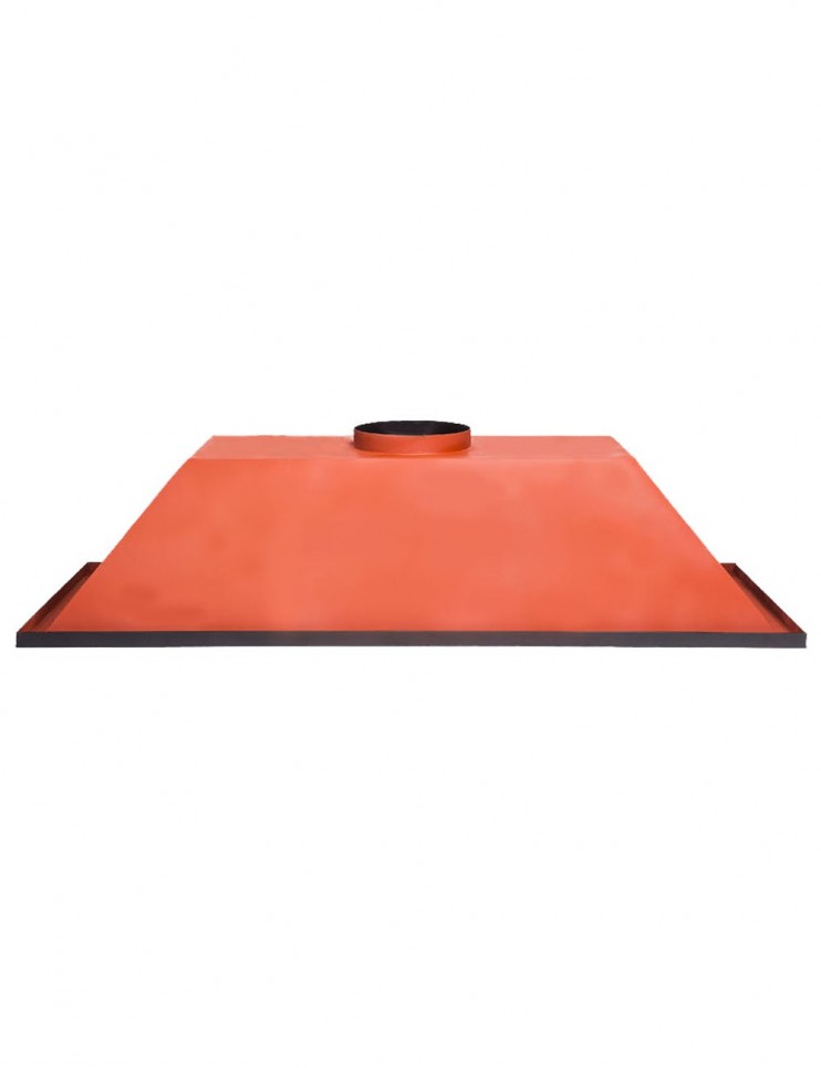 Campana para Chimenea a Leña Central Loft Extra Grande 3