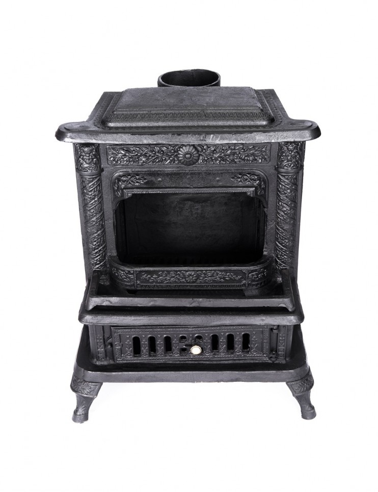 Chimenea a Leña en Hierro Fundido Inglesa