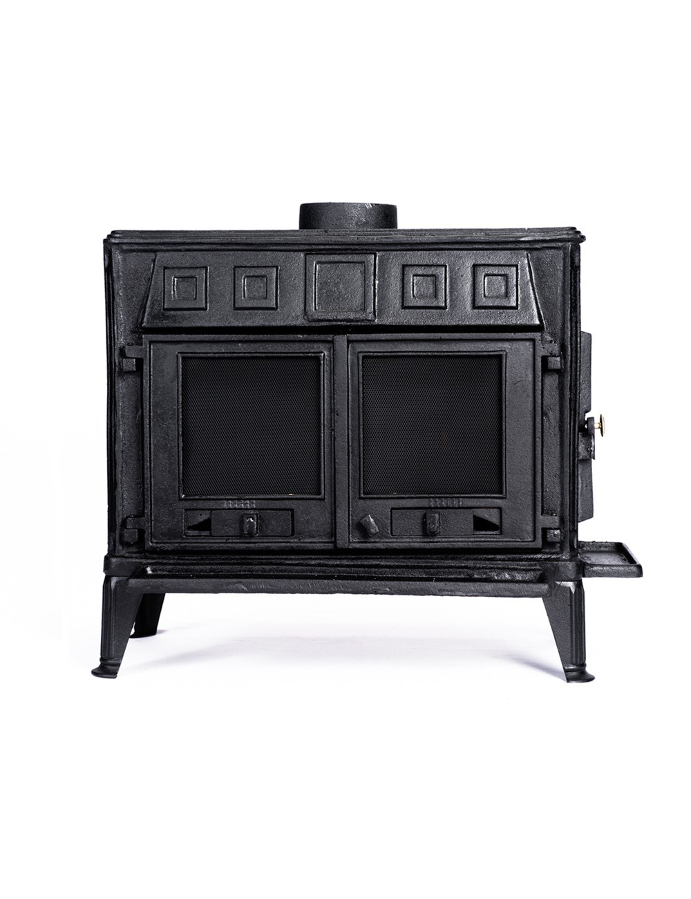 Chimenea a Leña en Hierro Fundido Rectangular