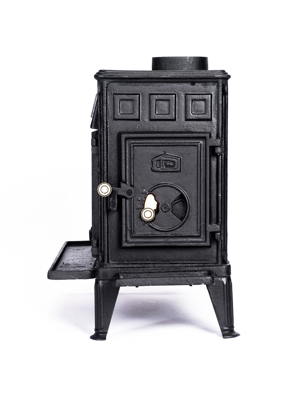 Chimenea a Leña en Hierro Fundido Rectangular