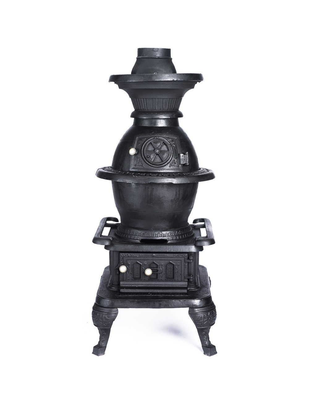 Chimenea a Leña en Hierro Fundido Rectangular