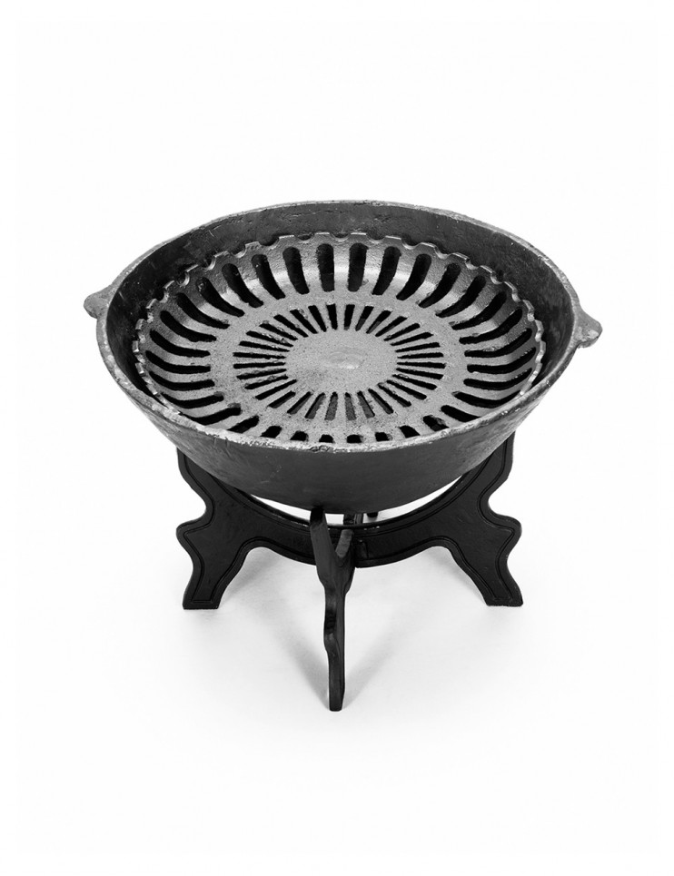 Paila para Leña en Fundición de Aluminio Pequeña