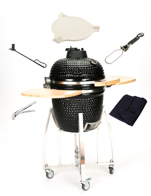 Asador Kamado Portatil 18 Pulg