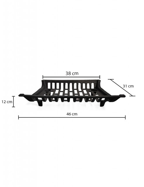 Parrilla en Hierro para Chimenea a Leña Americana Parrilla en Hierro para Chimenea a Leña Americana