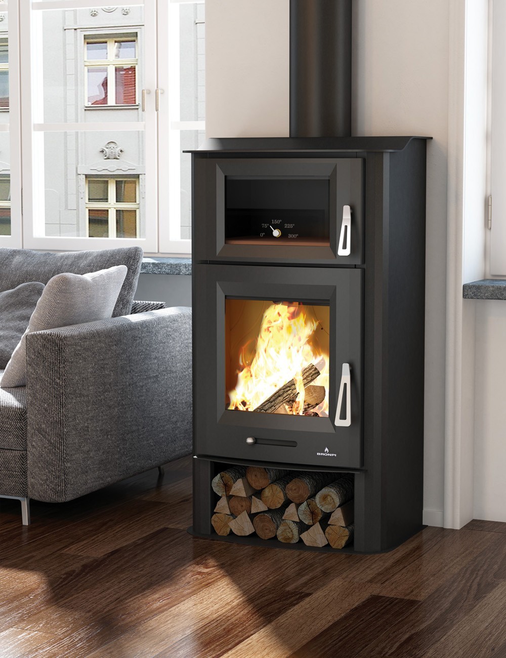 Chimenea y Horno a Leña Bronpi Tudela