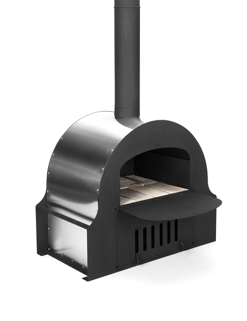 Horno a Leña Acero, image size:1000x1300