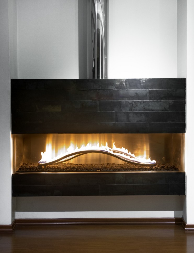 Chimeneas a Gas Loft Vented Doble Aerocurva