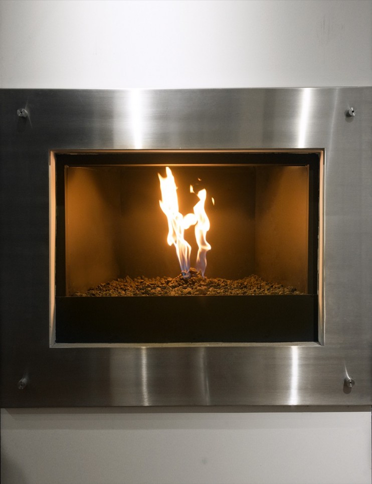 Chimeneas a Gas Loft Vented Antorcha-0.15 m