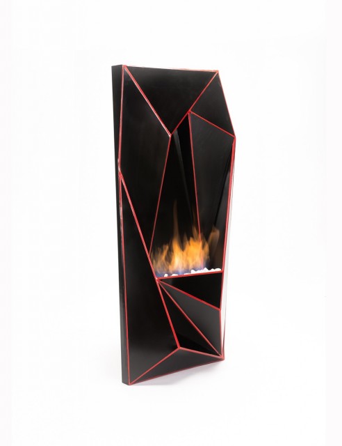 Chimenea Fuego Geométrico