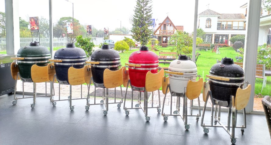 colores  y tamaño Kamado Chimeneas de Colombia